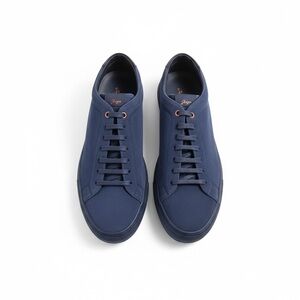 New in Box Goodman Brand Men’s Edge Suede Sneakers in Midnight Luxury Premium